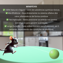 Repelente Natural anti-Ratos Hortelã Pimenta - 01 Pote com 06 esferas